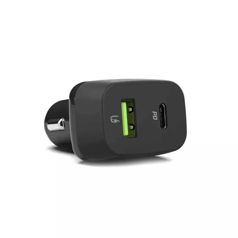 Autolaturi Green Cell CAD33, 42 W, USB-C PD + USB-A QC3.0, 12/24 V tulo, 5–12 V lähtö