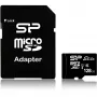 MicroSDXC-muistikortti Silicon Power 128 GB UHS‑I (Class 10, U1), 85 MB/s, musta, SD-sovittimella