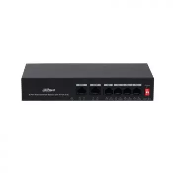 Dahua Technology PoE DH-PFS3006-4ET-36 verkkokytkin Fast Ethernet (10/100) Power over Ethernet (PoE) musta