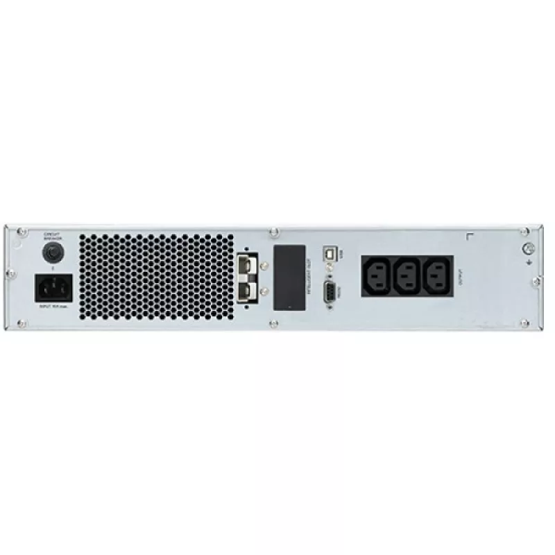 Infosec E3 Pro 1000 RT keskeytymätön virransyöttö (UPS) Double-Conversion (Online) 1 kVA 900 W 3 AC-pistorasia(a)
