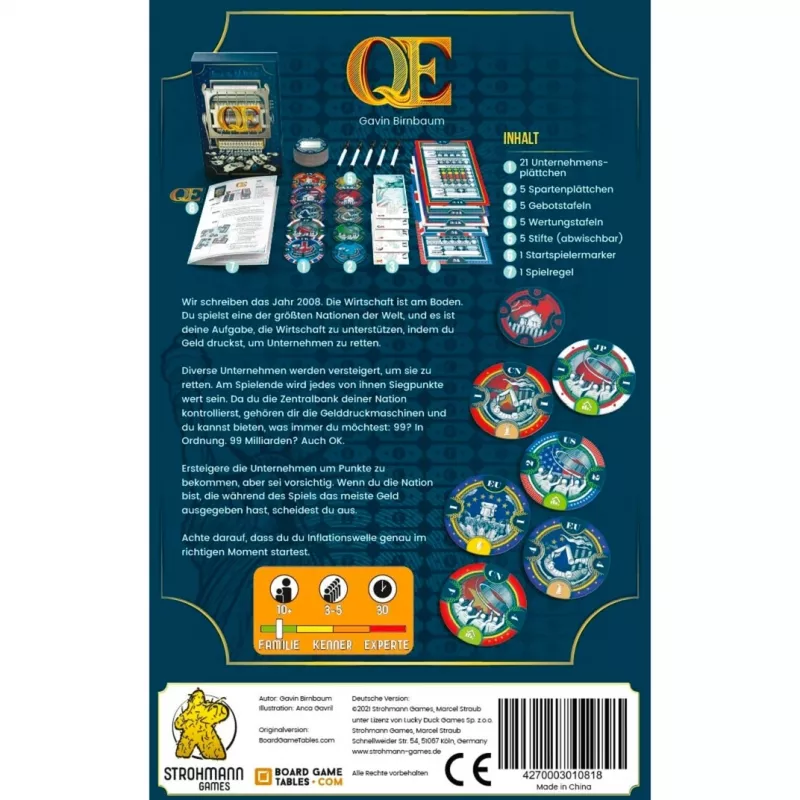 Q.E., lautapeli