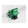 DeLOCK D-Sub 9-pin naaras riviliittimeen DIN-kiskoon 51 mm 58 mm 30 mm