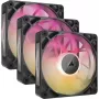 Corsair iCUE LINK RX120 MAX ARGB 120mm kotelotuuletin 3 kpl pakkaus musta