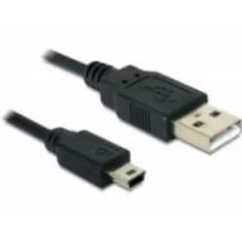 USB-kaapeli DeLOCK USB 2.0-A / USB mini-B 5pin 0,70 m