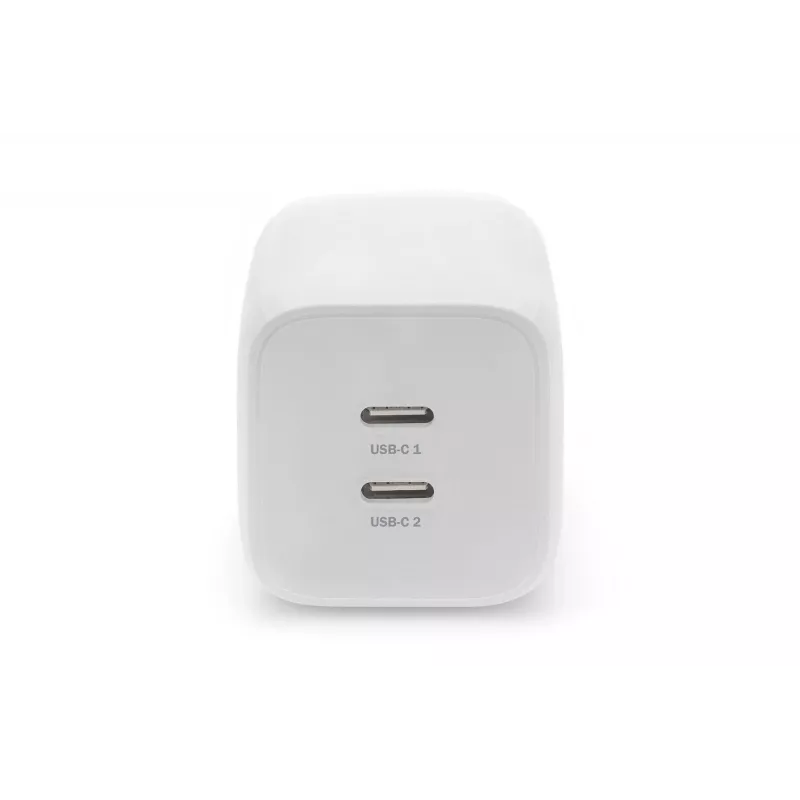 Digitus USB-C-laturi. 2-porttinen. 65W GaN