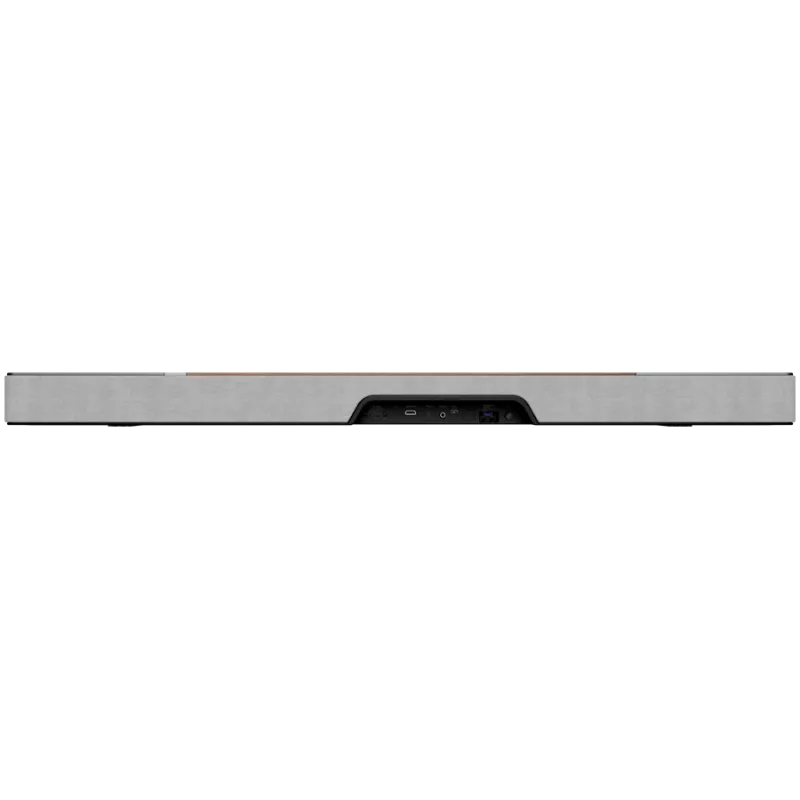 Soundbar-kaiutin KLIPSCH 1073541 — 3.1.2 kanavaa, 100 W RMS, sisäänrakennettu subwoofer, harmaa/pähkinä
