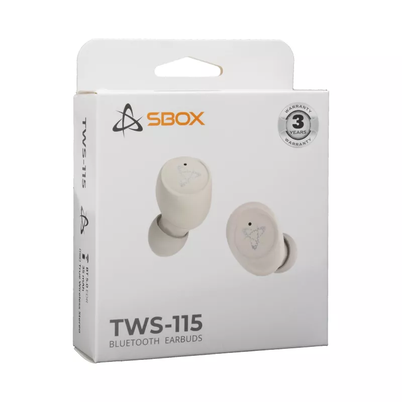 Kuulokkeet SBOX EB-TWS115 beige
