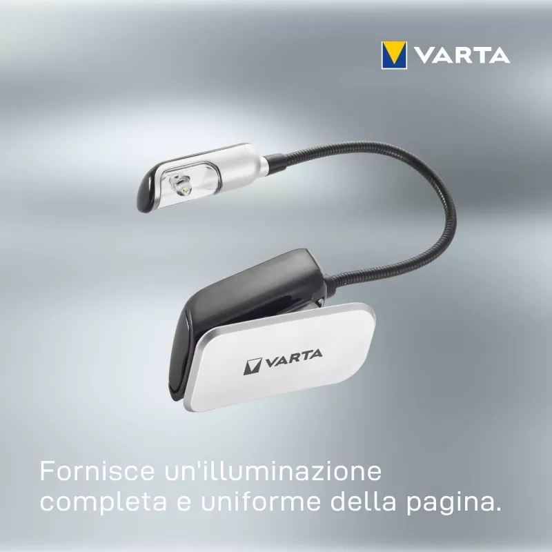Varta Easy Line 16618 LED-lukulamppu, 9 lm, klipsillä