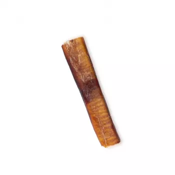 Pureskeluluu UNISZKI naudan penis 12 cm yksittäispakkaus, luonnollinen pureskeluherkku koirille