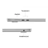 MacBook Air 15, hopea, M4 (10-CPU/10-GPU), 16 GB, 512 GB, saksa, 35W Dual USB-C Port virtalähde, MW1H3D/A