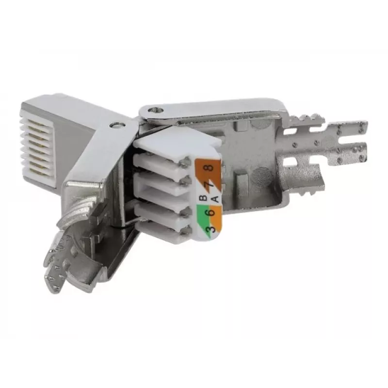 Jatkoliitin DeLOCK 86476 RJ-45 harmaa