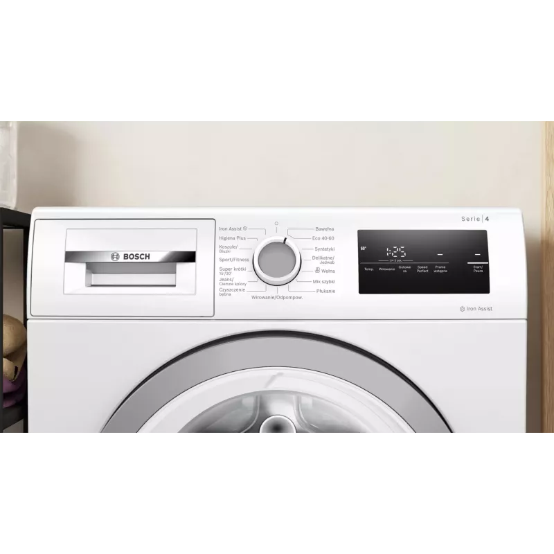 Bosch WAN2813APL Series 4 -edestä täytettävä pesukone 8 kg 1400 kierr./min valkoinen