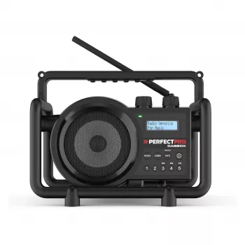 Perfectpro DABBOX radio da cantiere DAB+ FM AUX Bluetooth iskunkestävä