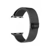 Mesh-ranneke varaosana Apple Watch -kelloon FIXEDiltä — yhteensopiva 42/44/45/46/49 mm kanssa (musta)