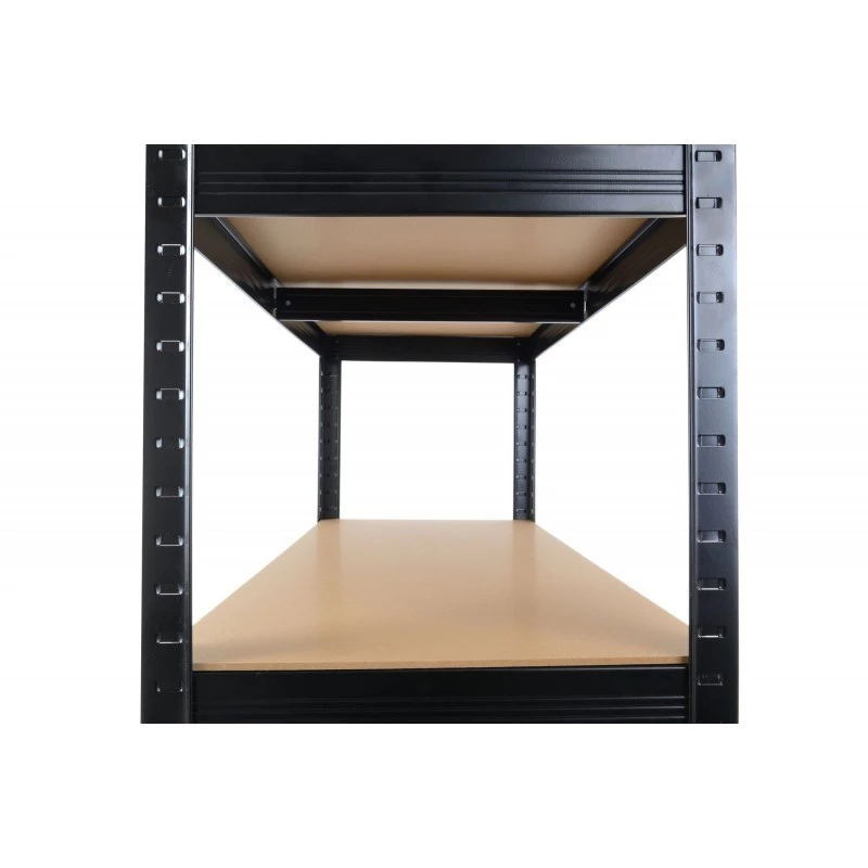 Topeshop varastohylly P9040 puutarhatyökaluhylly vapaasti seisova sinkitty teräs, MDF