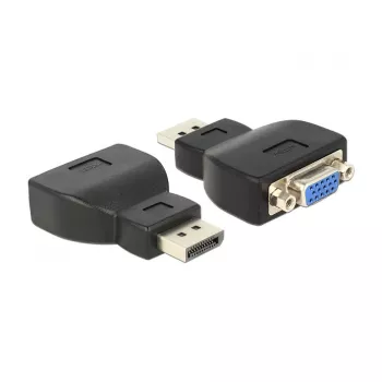 DeLOCK 65567 kaapeli, DisplayPort - VGA, musta