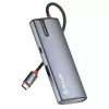 USB-C-keskitin Tellur TLL321061 PD 3.0 100W, HDMI-lähtö ja 3× USB 3.0 -liitäntää
