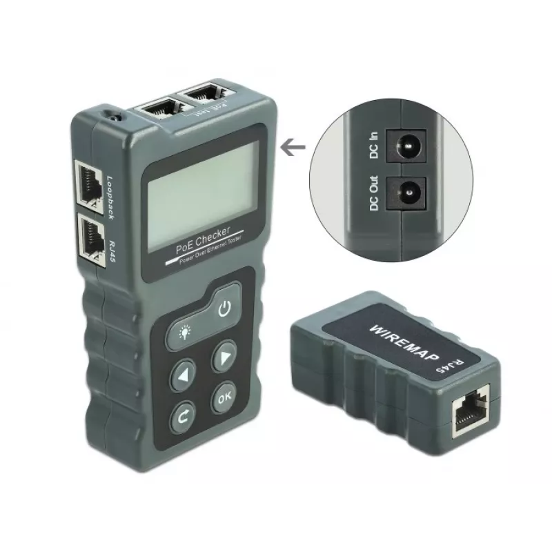 Verkkokaapelitestari DeLOCK 63110