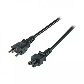 EFB-Elektronik virtakaapeli Sveitsin tyyppi 12 - C5 180°, musta, 1,8 m, 3 x 0,75 mm² Valmistaja: EFB Elektronik (EK495.1,8V2)
