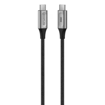 USB-C–USB-C-kaapeli EcoFlow RAPID Pro 1,8 m 240 W nopeaan lataukseen ja virransyöttöön
