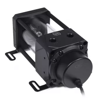 Alphacool Eisbecher Aurora D5 150 mm paisuntasäiliö VPP Apex D5 -pumpulla, asetaali/lasi (13327)