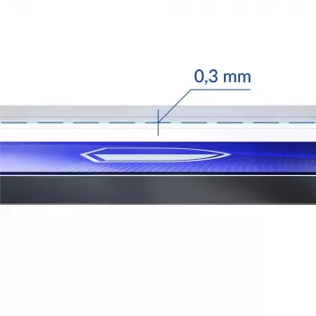 Karkaistu joustava näytönsuojakalvo 3MK FlexibleGlass Pro Apple iPhone 15 – kirkas, naarmuuntumaton