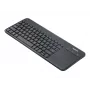 Logitech Wireless Touch Keyboard K400 Plus - näppäimistö - langaton - 2,4 GHz - tšekki - musta