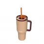 Termomuki teleskooppipillillä Kambukka Rio Tumbler 950 ml Almond Dream