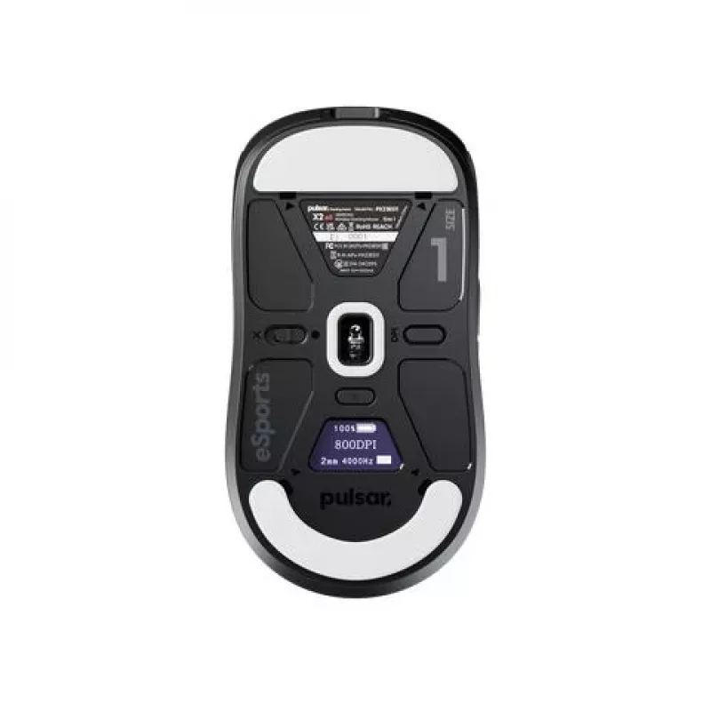 Hiiri USB optinen langaton X2 V3/ES SIZE1 musta PX23ES11 Pulsar