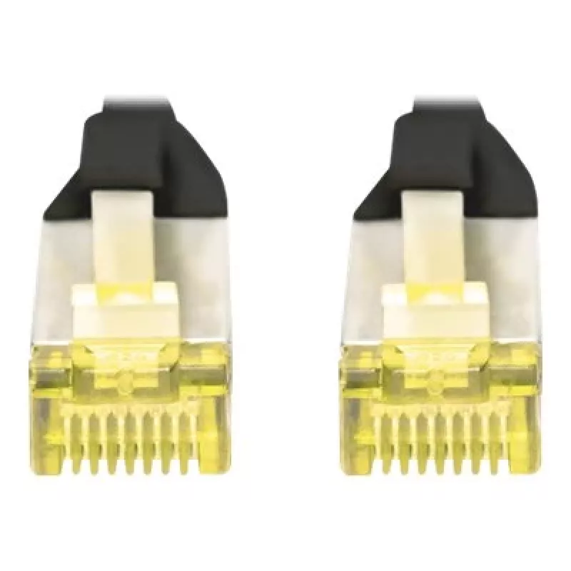 DIGITUS CAT 6A S/FTP -verkkokaapeli DK-1644-A-020-BL-10, 2 m, musta, 10 kpl