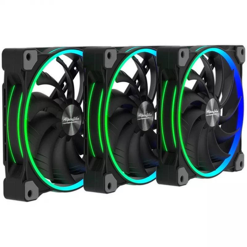Kotelotuuletin EKL Wing Boost 3 ARGB 140 mm — 3 kpl:n pakkaus