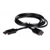 DisplayPort-kaapeli SAVIO CL-136, DisplayPort pistoke–pistoke, 2 m, DP 1.2, kullatut koskettimet, musta
