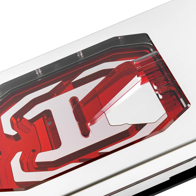Watercool Heatkiller V Pro RTX 4090 FE ARGB GPU-vesijäähdytin – akryylikansi, nikkelipohja