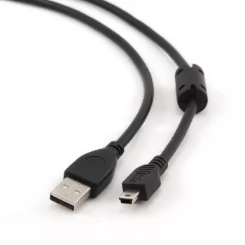 Gembird 1,8 m USB 2.0 A/mini-USB 1,8 m USB A Mini-USB B musta (CCF-USB2-AM5P-6)
