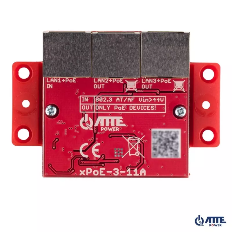 3-porttinen PoE-kytkin ATTE xPoE-3-11A