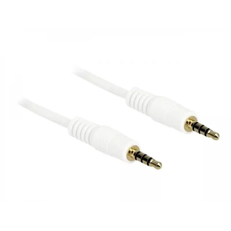 Audiokaapeli 3,5 mm DeLOCK 83441 2 m valkoinen