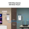 MERCUSYS MP500P KIT - AV1000 Gigabit Passthrough Powerline -aloituspaketti pistorasialla