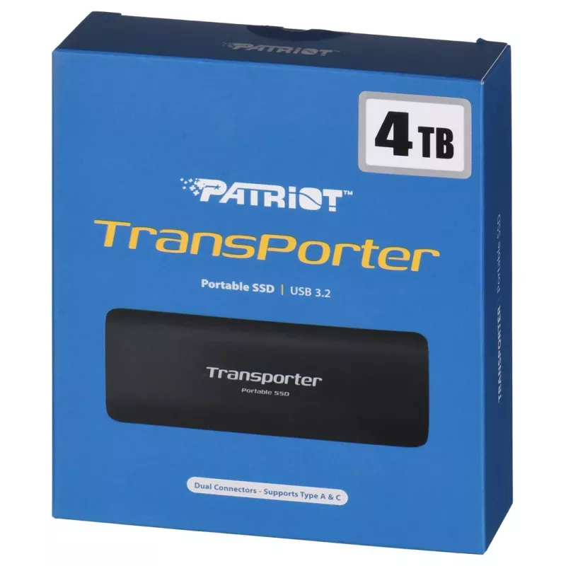 Patriot Memory Transporter 4 TB musta
