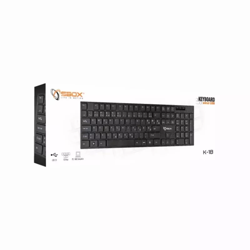 Sbox K-18US musta