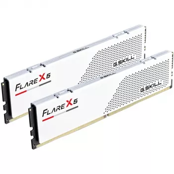 G.Skill Flare X5 F5-6000J2836G32GX2-FX5W, 64 GB, 2 x 32 GB, DDR5, 6000 MHz, 288-... - G.Skill Flare X5 F5-6000J2836G32GX2-FX5W. Komponentti: PC