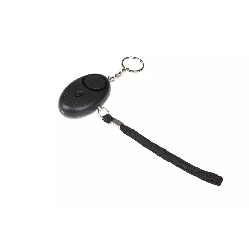 Henkilökohtainen hälytin GUARD YC-003-BL — 120 dB, LED-taskulamppu, LR41-paristot, kannettava turvalaite
