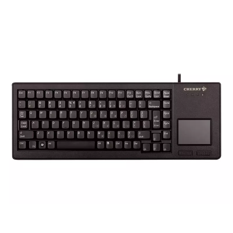 CHERRY XS Touchpad -näppäimistö yleiskäyttöön USB QWERTZ saksa musta