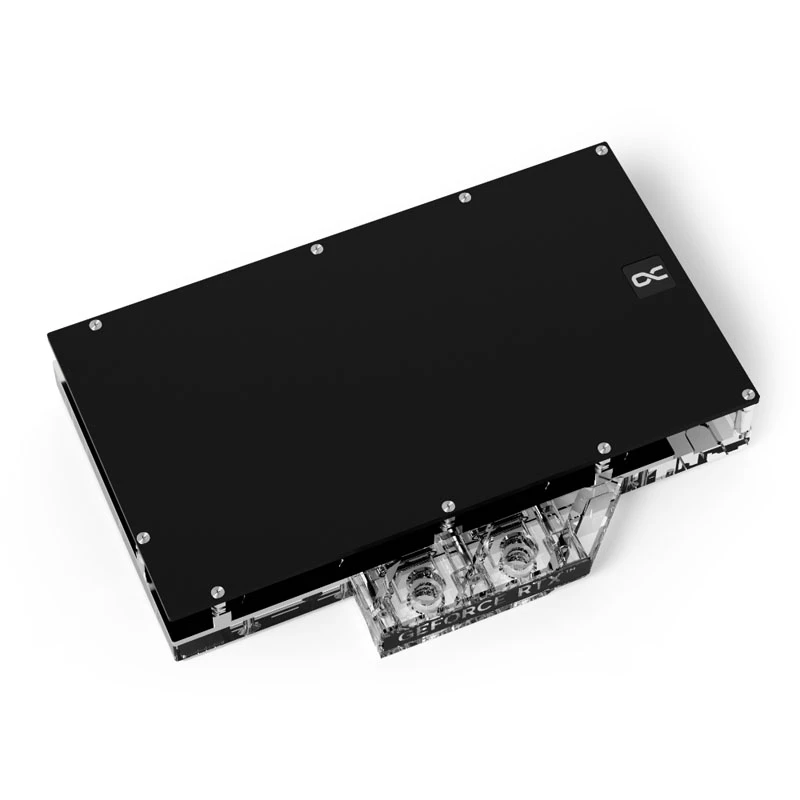 Alphacool Eisblock Aurora GeForce RTX 4090 GameRock/Phantom näytönohjaimen vesijäähdytyslohko takalevyllä (13463)