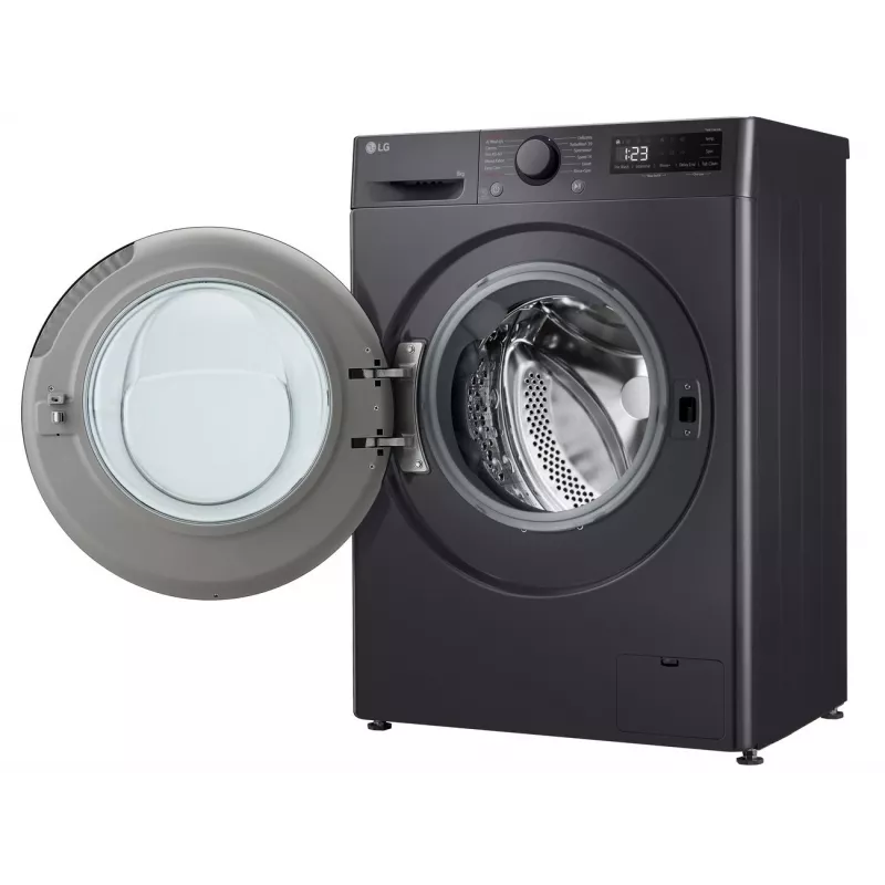 Pyykinpesukone LG F2WR508S2M — edestä täytettävä, 8 kg, 1200 kierr./min, A…