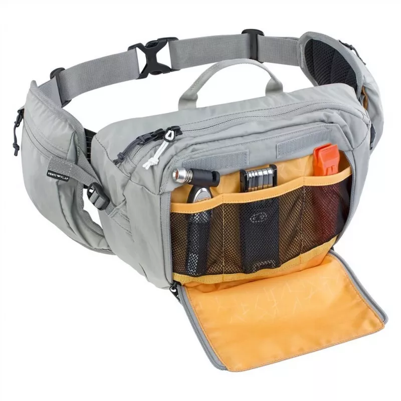 EVOC Hip Pack vyölaukku mesh nailon ripstop harmaa 3L unisex