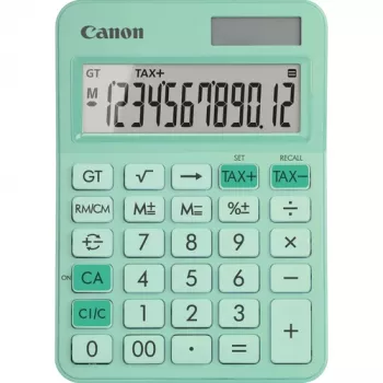 Peruslaskin Canon LS-125KB 12 numeroa vihreä
