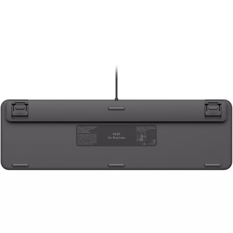 LOGITECH Signature Slim K620 johdollinen näppäimistö yrityksille - GRAPHITE - US INT'L - USB - N/A - INTNL-973 - USB-C