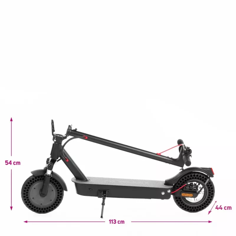 Sähköpotkulauta Scooter Two S70 400W, toimintamatka