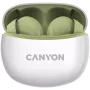 CANYON In-Ear-kuulokkeet TWS-5, vihreä Bluetooth 5.3, kosketusohjaus, lataustulo: USB-C