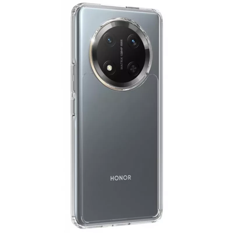 Screenor puskurikuori Honor Magic 7 Lite -puhelimelle, läpinäkyvä, 25642SB